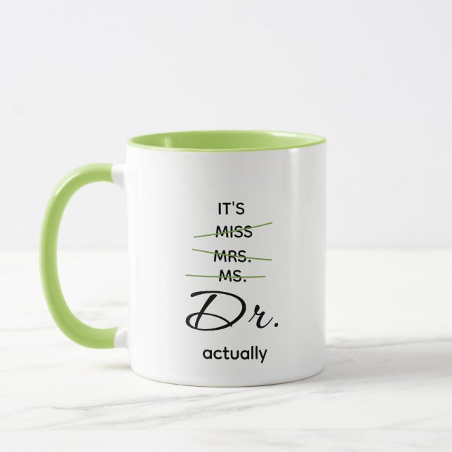 Dr. Green Tasse (Links)