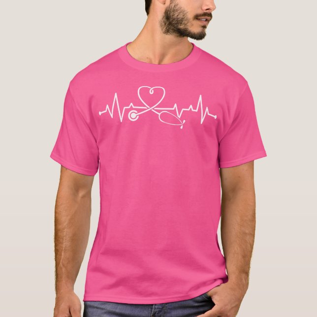 Dr. Heartbeat Dr. Stethoscope T-Shirt (Vorderseite)