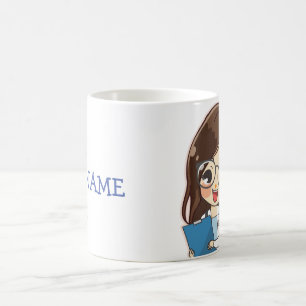 Dr. (Ihr Name) PhD-Abschluss Kaffeetasse