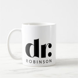 dr. [Individuelle Name] Kaffeetasse