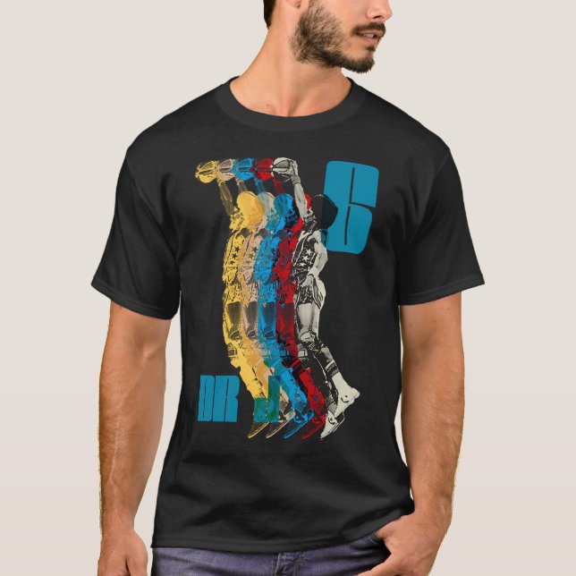 Dr. J Julius Erving T-Shirt (Vorderseite)
