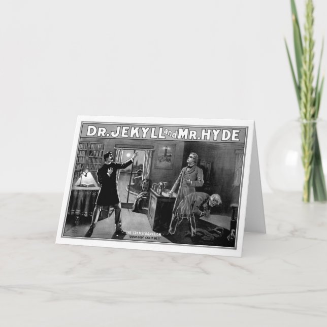 Dr. Jekyll und Herr Hyde Karte (Vorderseite)