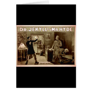 Dr. Jekyll und Herr Hyde Vintage Illustration