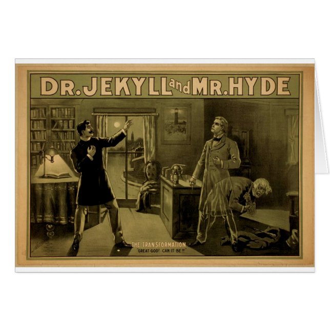 Dr.Jekyll und Mr.Hyde, 'das Transformation (Vorderseite (Horizontal))
