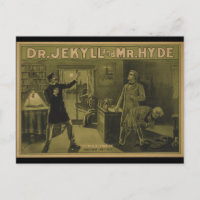 Dr. Jekyll und Mr. Hyde Theatralisches Poster 1880