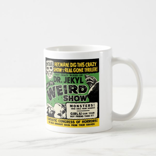 Dr. Jekyls Weird Show - Tasse (Rechts)
