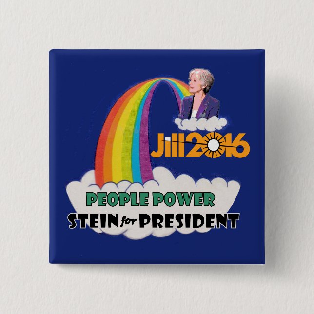 Dr. Jill Stein Präsident 2016 Button (Vorderseite)