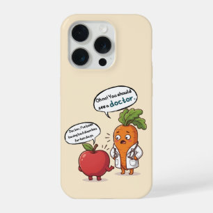 Dr. Karotte mit seinem ersten Patienten Lustig iPhone 15 Pro Hülle