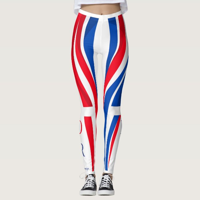 DR klassisch farbenfroh  Leggings (Vorderseite)