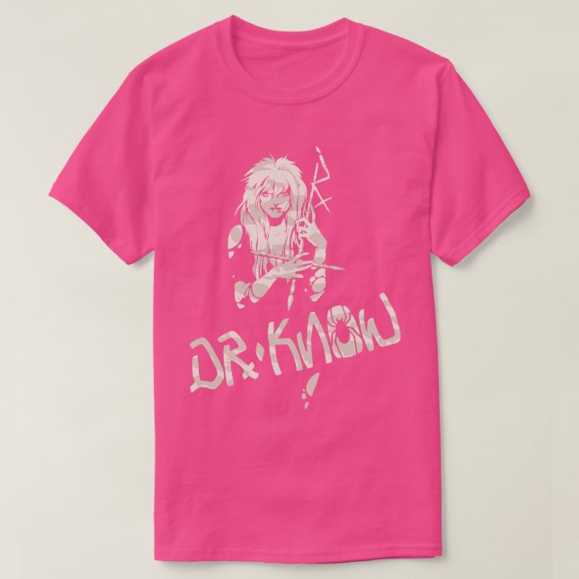 Dr. Know T-Shirt (Design vorne)