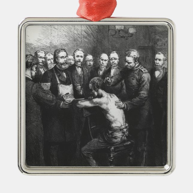 Dr. Kochs Treatment für Verbrauch Ornament Aus Metall (Vorne)