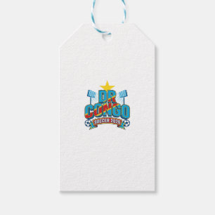 DR Kongo Fußball 2026 Fußball Fett Land Typographi Geschenkanhänger