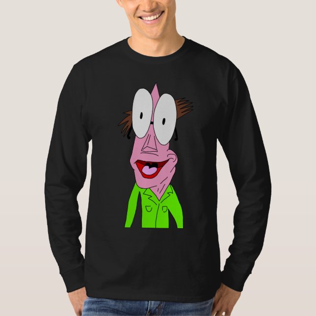 Dr. LeBrick GROßE AUGEN T-Shirt (Vorderseite)