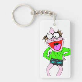 Dr. LeBrick trägt Shorts Schlüsselanhänger