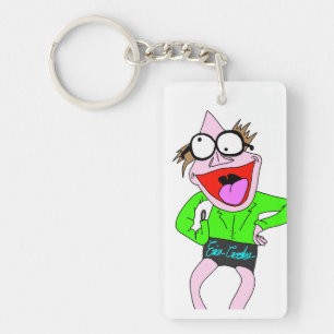 Dr. LeBrick trägt Shorts Schlüsselanhänger