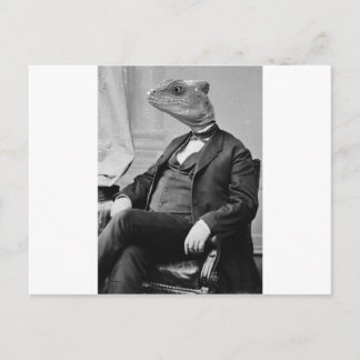 Dr. Lizard Postkarte