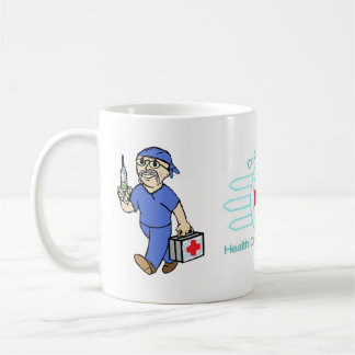 Dr. Martin Cartoon Kaffeetasse