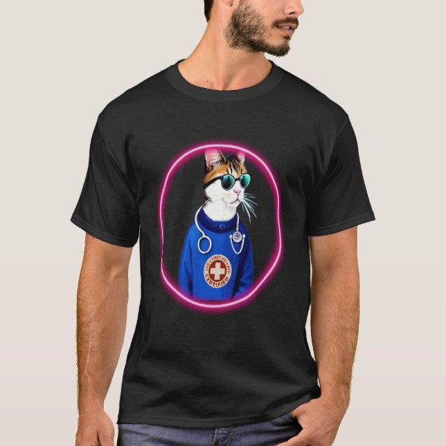 Dr. Meow T-Shirt (Vorderseite)