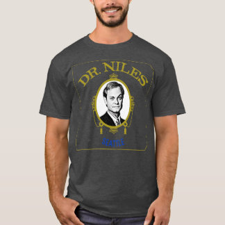 Dr. Niles Crane 90er Ästhetik-Design T-Shirt