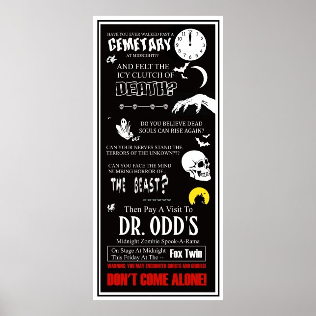 Dr. Odd am Fox Twin Theater Poster (Vorne)