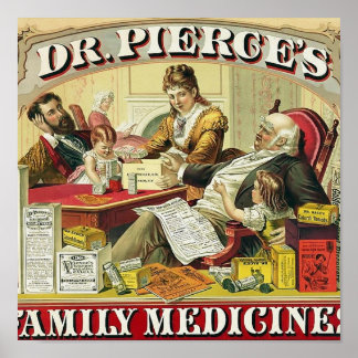 Dr. Peirces Familienmedizin. Poster