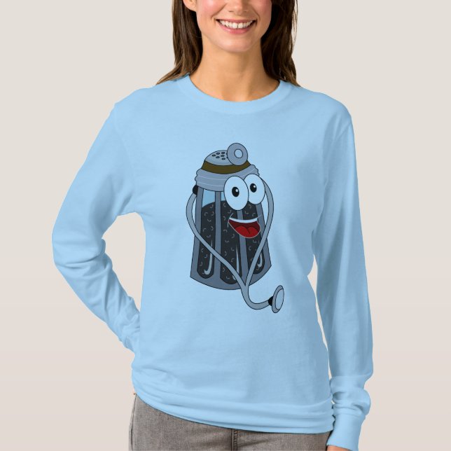 Dr. Pepper Schüttel-Apparat T-Shirt (Vorderseite)