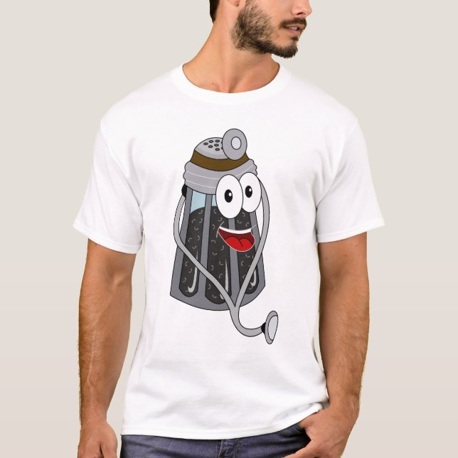 Dr. Pepper Schüttel-Apparat T-Shirt (Vorderseite)