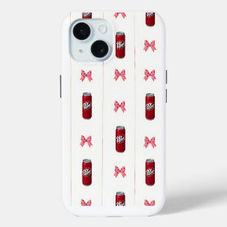 Dr. Pepper Soda Cans Handy Case iPhone 15 Hülle