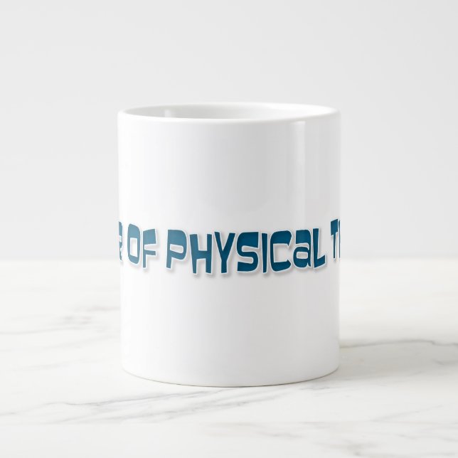 DR. Physikalische Therapie Jumbo-Tasse (Vorderseite)