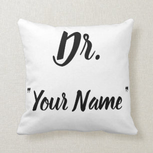 Dr. Pillow Custom Doctor Pillow Doctor Geschenk Kissen