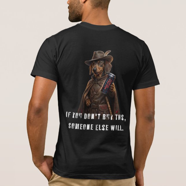Dr. Piper, "Nimm den Punch" T-Shirt (Rückseite)
