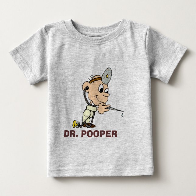 DR POOPER BABY T-SHIRT (Vorderseite)