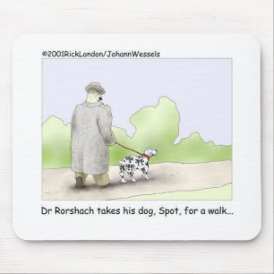 Dr. Roarshach Cartoon Geschenke, T-Shirts & Sammle Mousepad