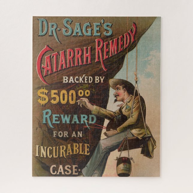Dr. Sages "Catarrh Remedy" Puzzle (Vertikal)