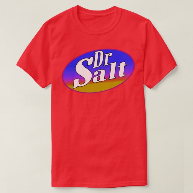 Dr. Salt Soda Logo T-Shirt (Design vorne)