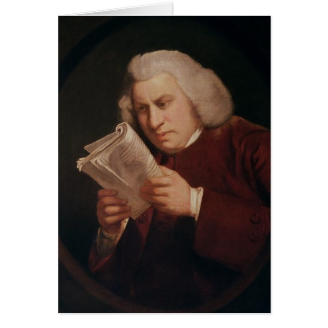 Dr. Samuel Johnson 1775 (Vorne)