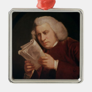 Dr. Samuel Johnson 1775 Ornament Aus Metall