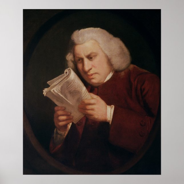 Dr. Samuel Johnson Poster (Vorne)
