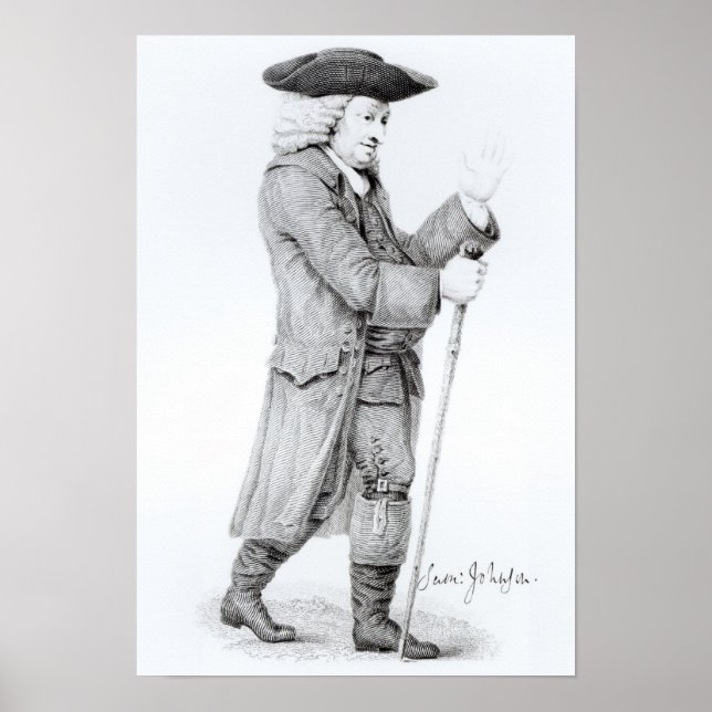 Dr. Samuel Johnson Poster (Vorne)