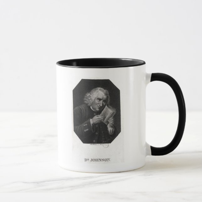 Dr. Samuel Johnson Tasse (Rechts)