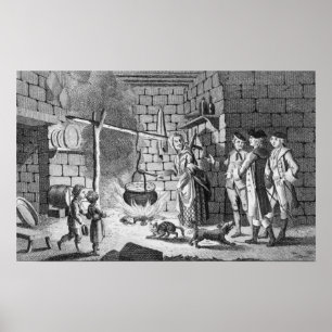 Dr. Samuel Johnsons Einführung in ein Highland Poster