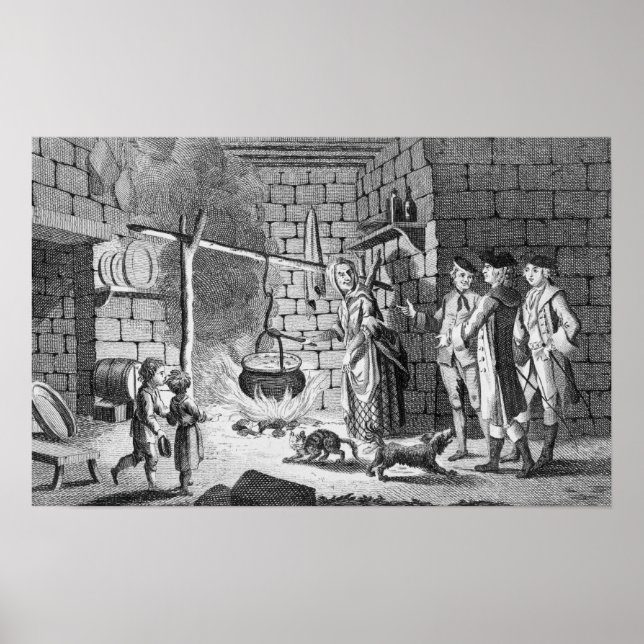 Dr. Samuel Johnsons Einführung in ein Highland Poster (Vorne)