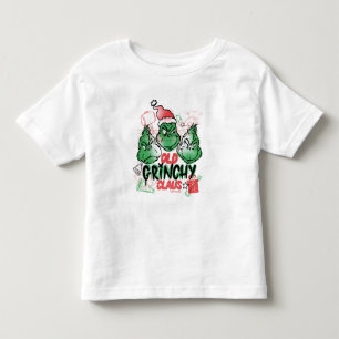 Dr. Seuss   Alter Grinch Claus Kleinkind T-shirt