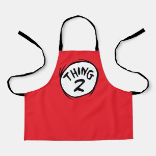 Dr. Seuss   Angepasstes Ding zwei Schürze