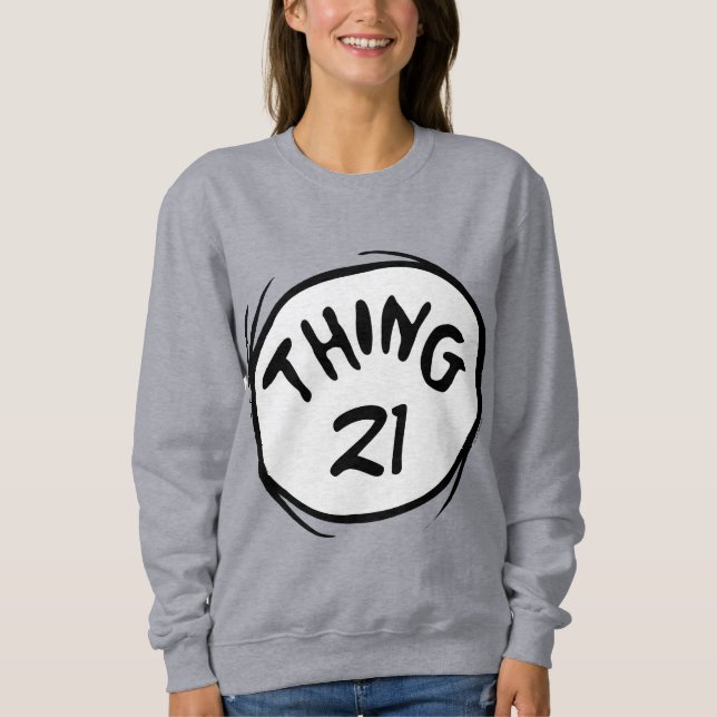 Dr. Seuss | Angepasstes Ding zwei Sweatshirt (Vorderseite)
