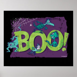 Dr. Seuss   BOO! Halloween-Grafik Poster