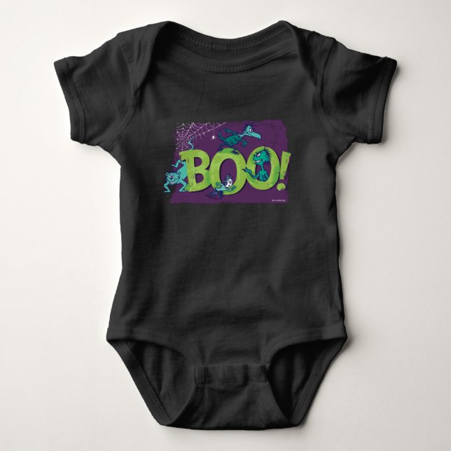 Dr. Seuss | BOO! Halloween Graphic Baby Strampler (Vorderseite)
