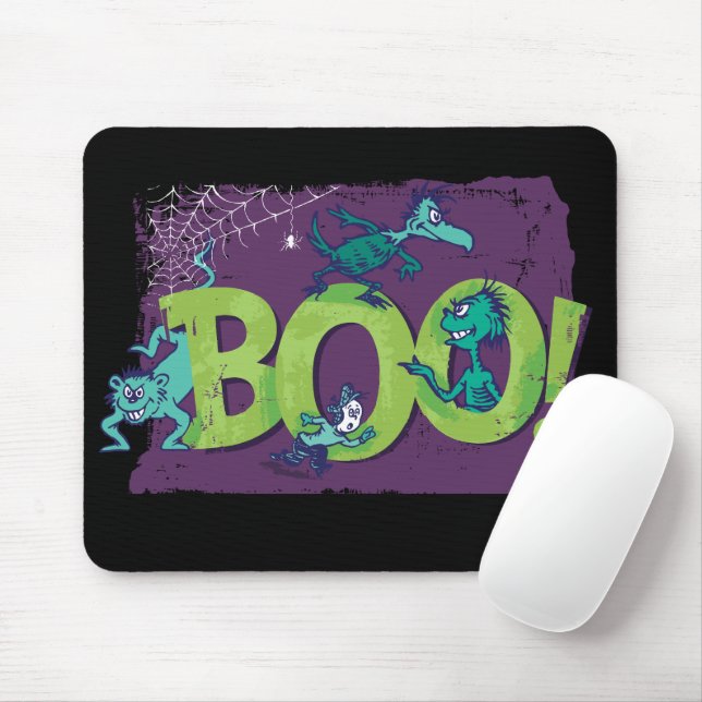 Dr. Seuss | BOO! Halloween Graphic Mousepad (Mit Mouse)
