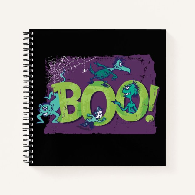 Dr. Seuss | BOO! Halloween Graphic Notizbuch (Vorderseite)