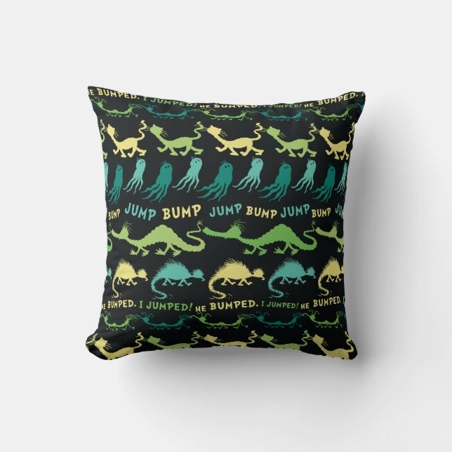 Dr. Seuss | "Bump Jump" Hallowen Pattern Kissen (Vorderseite)